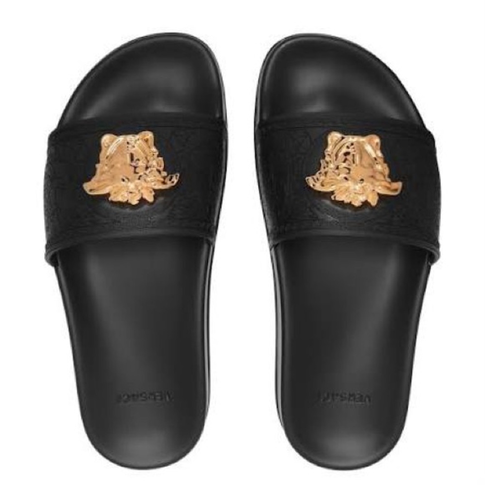 Versace POOL SLIDE COMMA
NERO-ORO